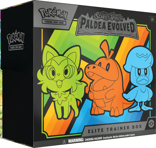 Pokemon Scarlet & Violet Paldea Evolved  - Elite Trainer Box