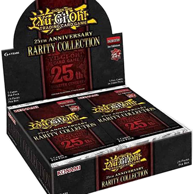 Yu-Gi-Oh! Sealed Booster BOX 25th Anniversary Rarity Collection (24 packs)