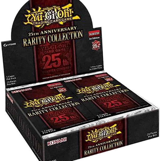 Yu-Gi-Oh! Sealed Booster BOX 25th Anniversary Rarity Collection (24 packs)