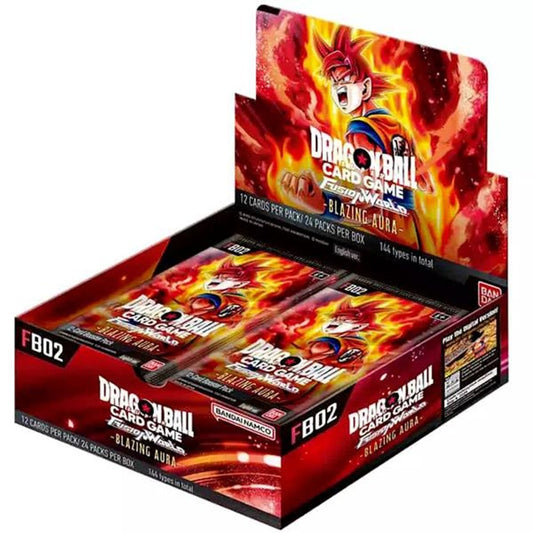 Dragon Ball Super Card Game - Fusion World - Blazing Aura - Booster Box (24 Packs)