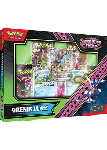 Pokemon TCG: Shrouded Fable - EX Greninja/Kindra Special Illustration Collection Bundle (1 of each)