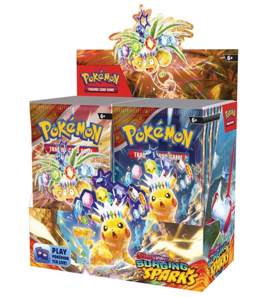 Pokemon Scarlet & Violet Surging Sparks - Booster Box (36 Boosters)