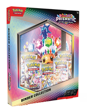 Pokemon - Scarlet & Violet - Prismatic Evolutions - Binder Collection Box