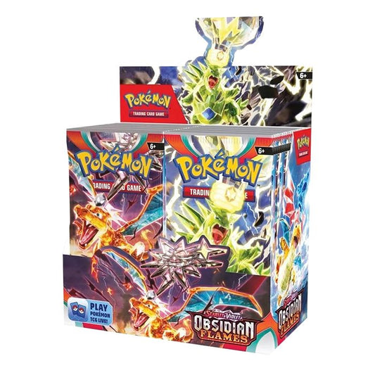 Pokemon Scarlet & Violet Obsidian Flames - Booster Box (36 Boosters)