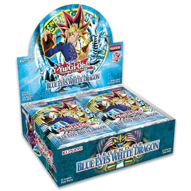 Yu-Gi-Oh! - Legend Of Blue-Eyes White Dragon - 25th Anniversary Reprint - Booster Box (24 Packs