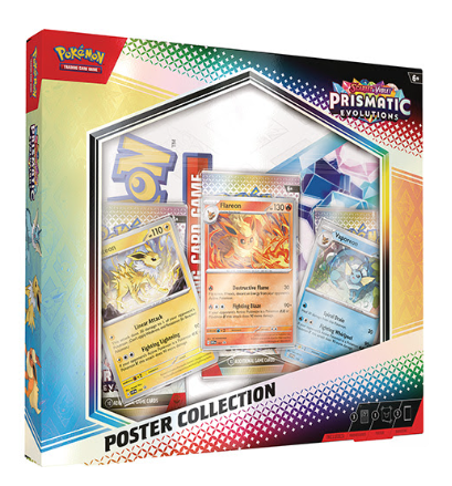 Pokemon - Scarlet & Violet - Prismatic Evolutions - Poster Collection Box