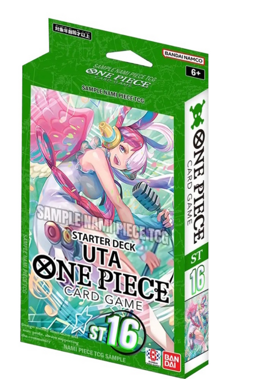 One Piece Card Game Starter Deck Green Uta ST16