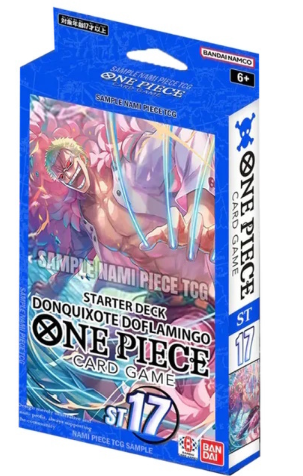 One Piece Card Game Starter Deck Blue Donquixote Doflamingo ST17