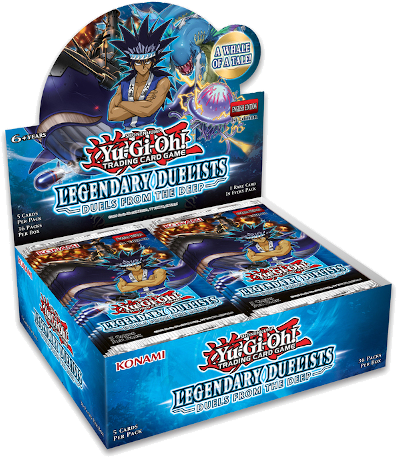 Yu-Gi-Oh! Sealed Booster BOX Legendary Duelists 9 - Duels From The Deep (36 packs) (1st Edition)