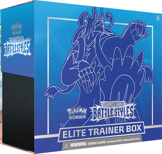 Pokemon - Elite Trainer Box - Sword and Shield Battle Styles (Blue)