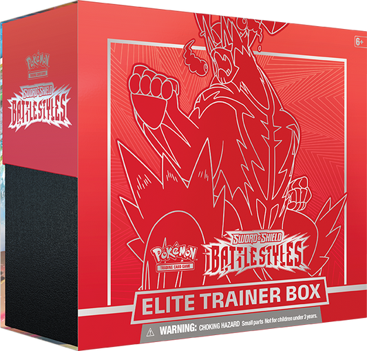 Pokemon - Elite Trainer Box - Sword and Shield Battle Styles (Red)