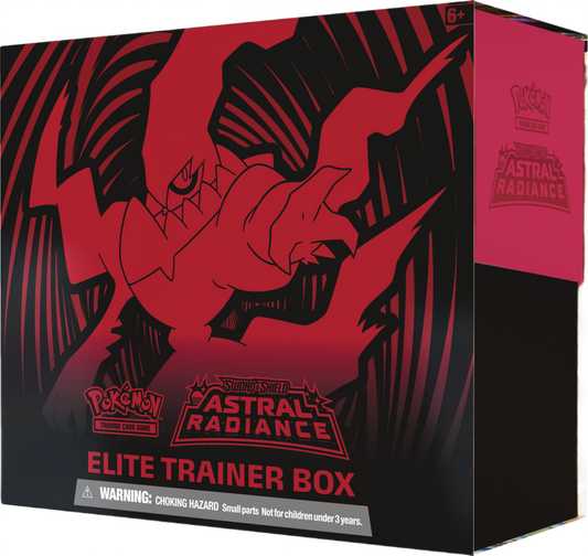 Pokemon Sword & Shield 10 Astral Radiance Elite Trainer Box ETB