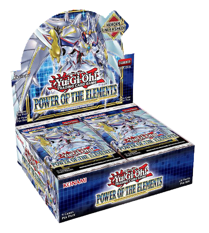 Yu-Gi-Oh! Sealed Booster BOX Power of the Elements (24 packs) (1st Edition)