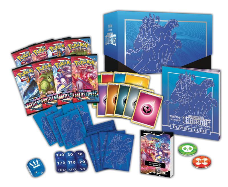 Pokemon - Elite Trainer Box - Sword and Shield Battle Styles (Blue)