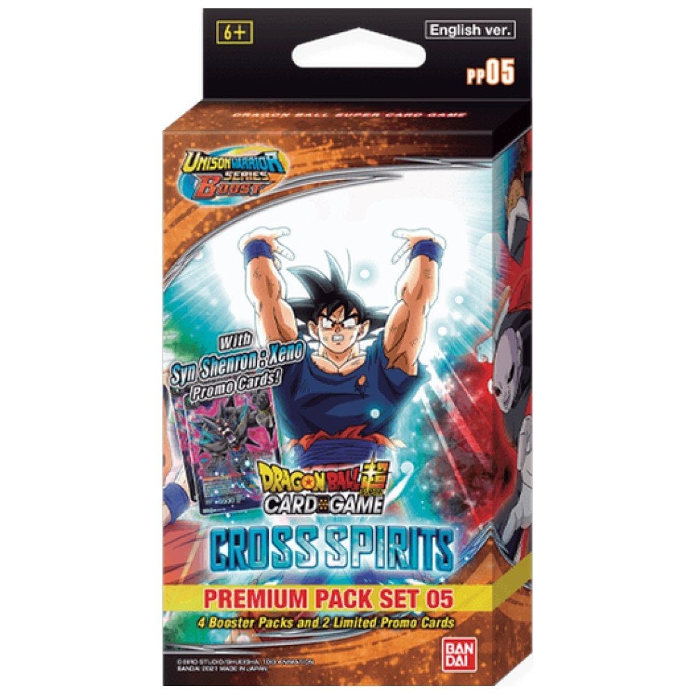 Dragon Ball Super Unison Warrior: Cross Spirits Premium Pack Set 05